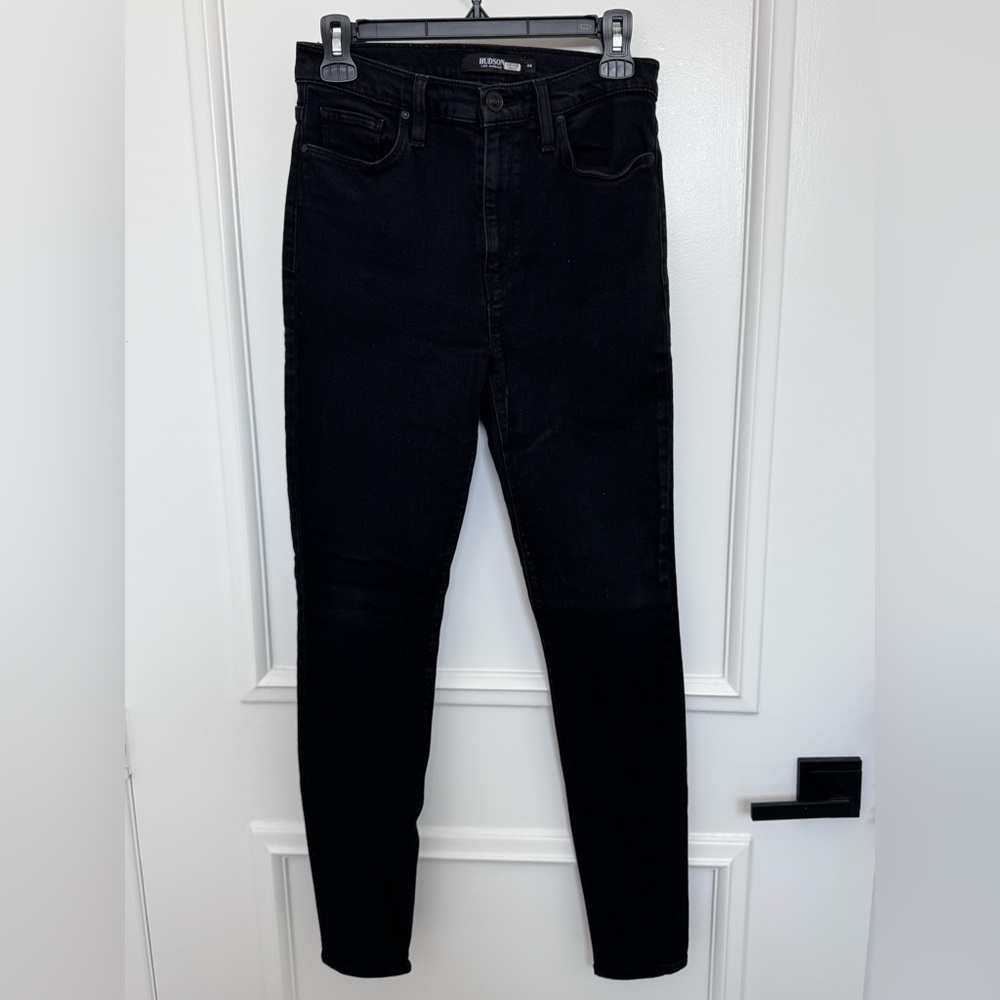 Hudson Jeans Women's High Rise Black Denim